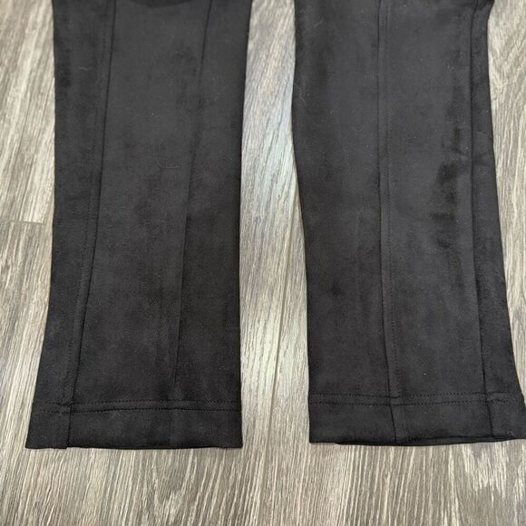 Andrew Marc Womens Lightweight Faux Suede Pull on Pant - Picture 2 of 6